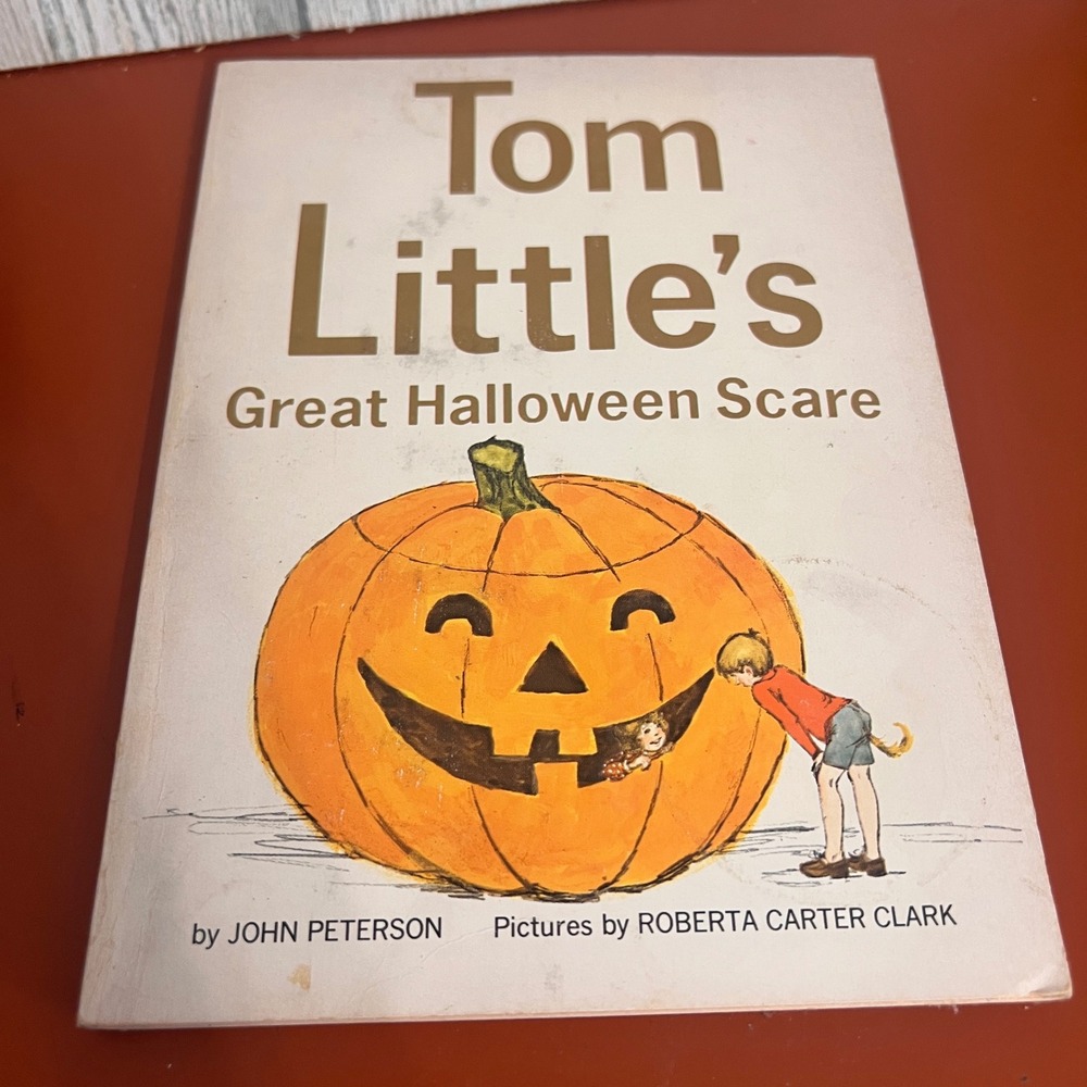 Tom Little's Great Halloween Scare John Peterson Scholastic 1975 Vintage Book
